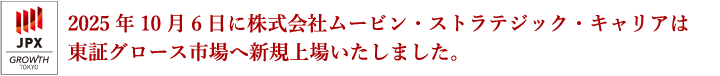東京証券取引所グロース市場へ新規上場いたしました。